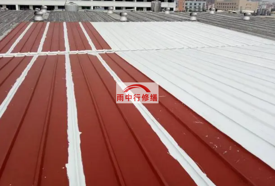 山西万达广场商业钢结构金属屋面防水工程